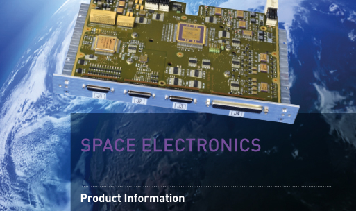 SpaceTech space electronics brochure